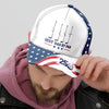 Personalized Best Dad By Par With US 250 Anniversary Classic Cap HO82 902374
