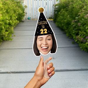 Custom Face Photo Fans Personalised Birthday Gift Party Decor HO82 893880