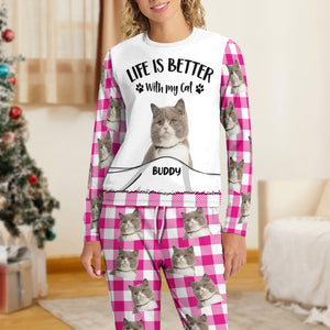 Custom Photo Life Is Better With My Dog Personalized Sleepwear Gift For Pet Lovers CH07 899112