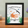 I Caught The Best Dad Ever Personalized Picture Frame Father's Day Gift HA75 892346