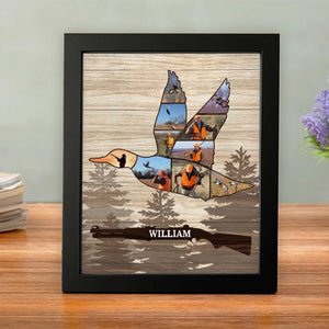 Custom Photo Deer Hunting Wood Picture Frame CH07 896550