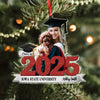 Custom Photo Class Of 2025 Graduation Senior Keepsake Acrylic Ornament LM32 897183