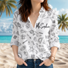 Custom Name Teacher Blouse Shirt Appreciation Gift CH07 180184