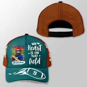 Personalized I Will Always Be Your Biggest Fan Custom Photo Classic Cap GameDay Gift For Football, Baseball, Soccer Family CH07 895826