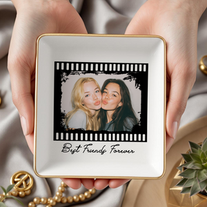 Custom Bestie Film Photo Jewelry Dish For Best Friends CH07 899894