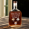 Custom Dog Photo Thanks For Picking Up My Poop and Stuff Whiskey Bottle For Dog Lovers CH07 895978