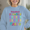 Grandma's Little Peeps Personalized Easter Shirt Gift For Grandma Mommy CH07 895300