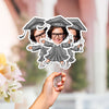 Custom Funny Face Photo Class of 2026 Graduation Face Fan TH10 892499