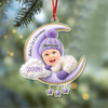 Custom Baby Photo First Christmas Acrylic Ornament, Personalized Christmas Baby Shower HA75 922068