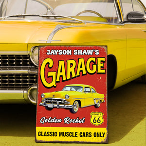 Custom Car Photo For Car Lover Metal Sign TH10 894235