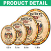 Custom Family Name America's 250th Semiquincentennial 1776–2026 Years Of Independence Stained Glass Suncatcher TH10 898661