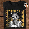 Custom Photo Senior Mom Dark Shirt 2026, Proud Senior Mom Gift, Senior Mom Graduation Shirts HO82 903306
