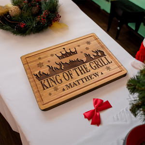 The Grillfather BBQ Engraved Cutting Board Personalized Gift For Christmas HO82 894354