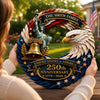 Personalized America 250th Anniversary, 1776-2026 Patriotic Door Sign TH10 170151