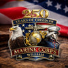 Personalized Military Branch 250 Years Of Freedom 1776–2026 Acrylic Pin - Patriotic Military Memorial Gift HO82 901934