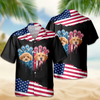 Custom Dog Photo 4th July Hawaii Shirt TH10 892665