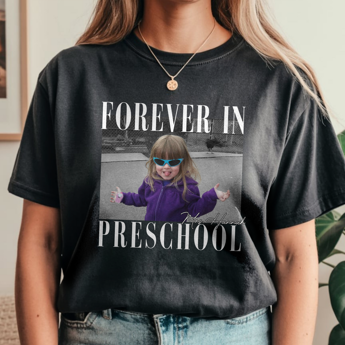 Custom Photo Forever In Kindergarten Comfort Shirt CH07 911920