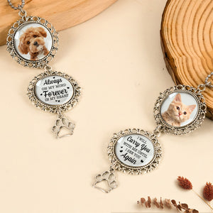 Custom Photo Always On My Mind For Pet Memorial Car Hanging Ornament With Charm TH10 892459
