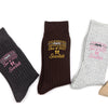 Personalized Name Senior Mom, Dad - Class of 2027 Embroidered Socks LM32 669915