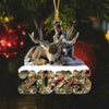 Custom Photo Acrylic Ornament Christmas Gifts For Deer Hunting Lovers HA75 898026