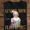 Custom Photo Senior Mom, Senior Dad Class Of 2027 Dark Shirt TH10 170745