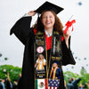 Custom Graduation Stole Class of 2026 Congratulations Sash with Photo Name School HO82 901318