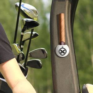 Personalized Magnetic Golf Ball Cigar Holder Gift for Golf Lover Cigar Lover HA75 898512