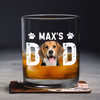 Custom Dog Photo Whiskey Glass For Dog Dad TH10 892915
