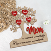 Custom Family Tree Heart 2-Layered Wooden Plaque Gift For Mother's Day CH07 911050