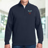 Personalized Name Tennis Player Embroidered Quarter Zip Sweater HA75 898622