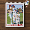 Custom Family Photo Dream Team Building Brick Block TH10 170013