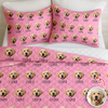 Custom Photo And Name Quilt Bedding Set For Dog Lover TH10 896677