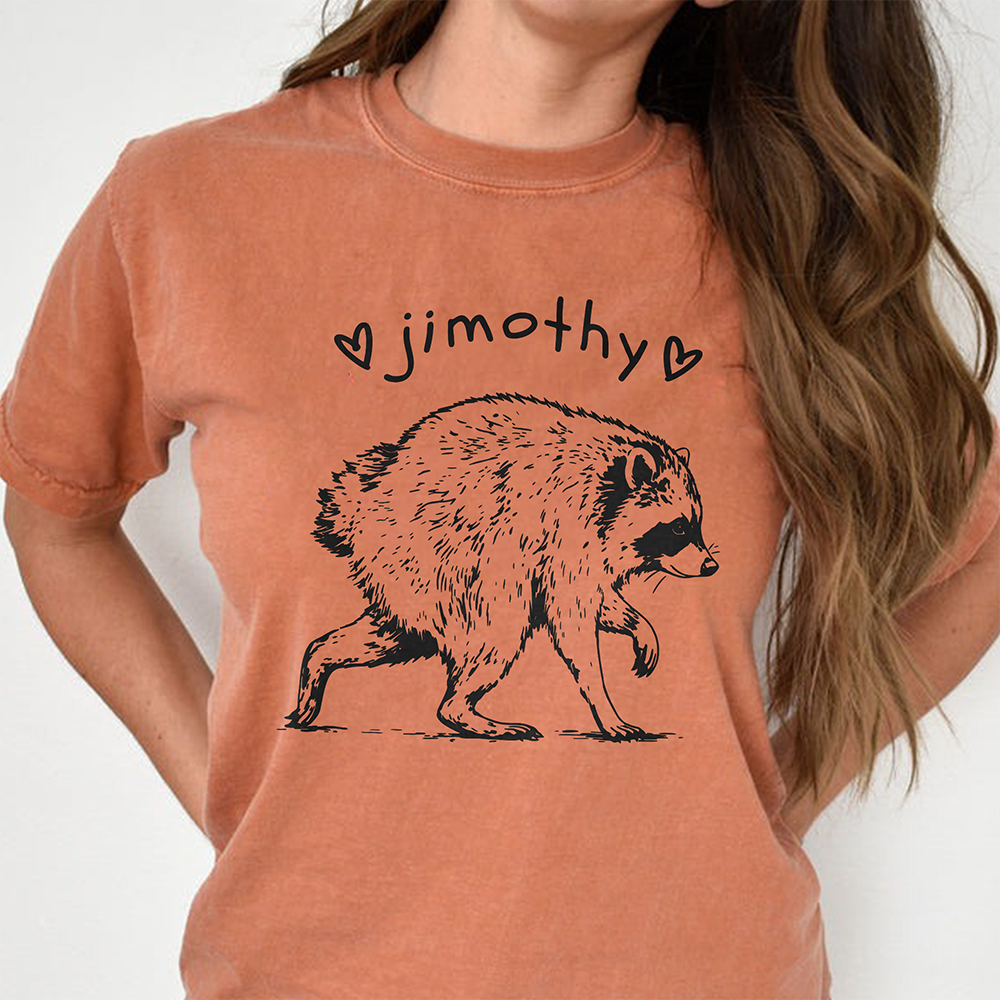 Custom Name Jimothy Raccoon Comfort Shirt, Famous Seattle Raccoon Shirt Funny Animal Gift LM32 669653