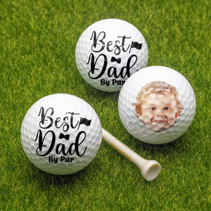 Custom Photo Best Daddy By Par Golf Ball HA75 892434