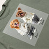 Custom Photo And Name Dog Cat DTF Transfer - Gift For Dog Cat Dad, Pet Lovers, Father's Day HO82 902472