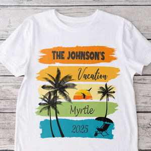 Custom Family Vacation Shirts 2025 – Personalized Family Trip Light Shirts LM32 893819