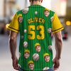 Custom Photo Sport Lovers Baseball Jersey Shirt With Team Name CH07 896178
