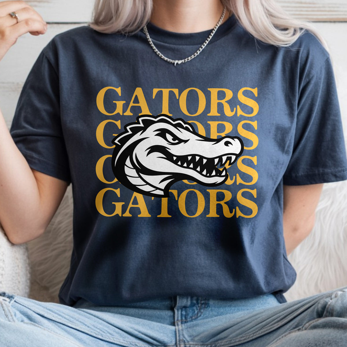 Custom Logo School Mascot Game Day Comfort Shirt - Back To School & Game Day Gift HA75 921766