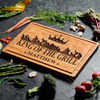 The Grillfather BBQ Engraved Cutting Board Personalized Gift For Father's Day HO82 893990