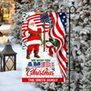 Custom Family Name We Wish You Ameri Christmas Garden Flag TH10 171065