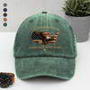 US 250th Anniversary 1776 - 2026 Independence Freedom Republic Patriotic Washed Denim Baseball Cap TH10 169641