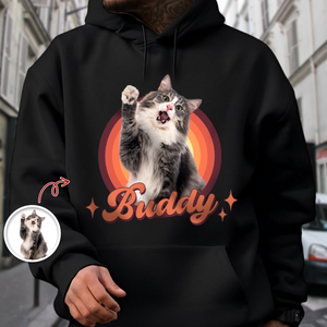 Custom Cute Cat Photo Retro Dark Shirt For Cat Lovers LM32 895743