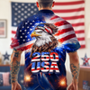 Personalized Name 250 Eagle America Patriotic Hawaii Shirt HA75 921008