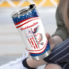 Custom Name Proud American Nurse With US 250 Fat Tumbler HO82 901294