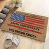 Custom Family Name 250TH Anniversary 1776-2026 Doormat TH10 898431