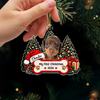 Custom Pet Photo My First Christmas 2026 Acrylic Ornament CH07 180522