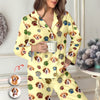 Custom Dog Photo Christmas Paw Style - Personalized 3D Inflated Effect Pajamas CH07 899360