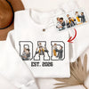 Custom Portrait from Photo Dad Embroidered Sweatshirt - Personalized Father’s Day Gift CH07 911718