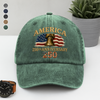 America 250th Anniversary 1776-2026 Patriotic Washed Denim Baseball Cap TH10 170085