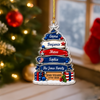 Custom Family Name Christmas Tree Ornament US 250 Years 1776-2026 Patriotic Acrylic Ornament TH10 170789